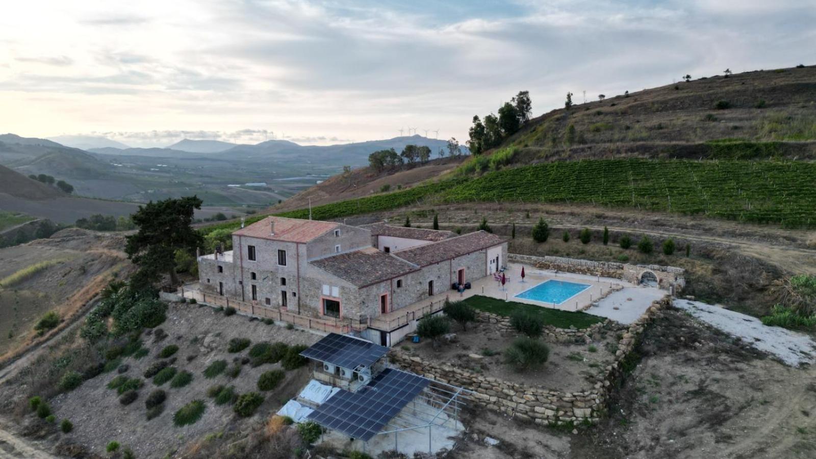 Masseria Baglio Perciata Camporeale エクステリア 写真
