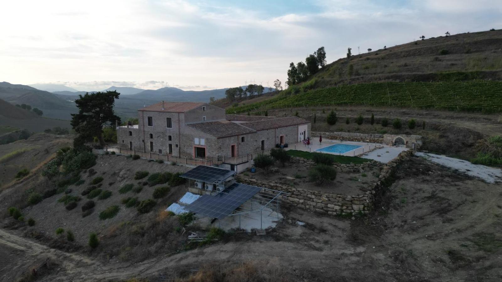 Masseria Baglio Perciata Camporeale エクステリア 写真